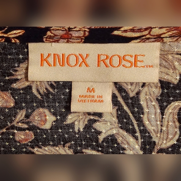 Knox Rose Floral Babydoll Dress – Long Sleeve Boho Style 🌸🖤 - Picture 3 of 4